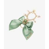 ミント | 《推し事》金具付きビジューリボンチャーム | & chouette