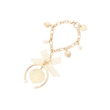 ハートビジュー付きカラーイニシャルバッグチャーム A | & chouette | 詳細画像2 