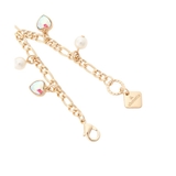 ハートビジュー付きカラーイニシャルバッグチャーム A | & chouette | 詳細画像3 