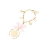 ハートビジュー付きカラーイニシャルバッグチャーム H | & chouette | 詳細画像2 