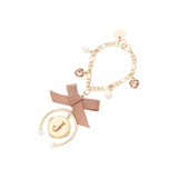 ハートビジュー付きカラーイニシャルバッグチャーム J | & chouette | 詳細画像1 