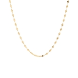 K14GF×メッキ | K14GF ペタルチェーンネックレス 38cm | Samantha Tiara