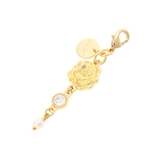 ゴールド | バラモチーフ ファスナーチャーム | Samantha Thavasa Petit Choice