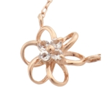 K10 PG ストーンフラワーネックレス(小) | Samantha Tiara | 詳細画像2 