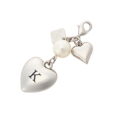 イニシャルハートファスナーチャーム K | & chouette | 詳細画像2 