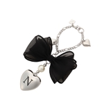 イニシャルハートリボンチャーム N | & chouette | 詳細画像1 