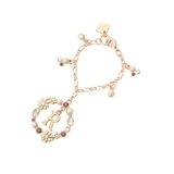 フラワーサークルイニシャルチャームR | & chouette | 詳細画像1 