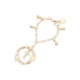 フラワーサークルイニシャルチャームT | & chouette | 詳細画像3 