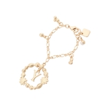 フラワーサークルイニシャルチャームY | & chouette | 詳細画像3