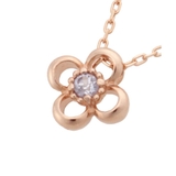 K10 PG タンザナイト フラワーネックレス≪12月 誕生石≫ | Samantha Tiara | 詳細画像1 