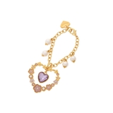 ラベンダー | ハートフラワー バッグチャーム | Samantha Thavasa Petit Choice