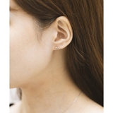 K10 PG | K10 PG ハートモナカモチーフピアス | Samantha Tiara