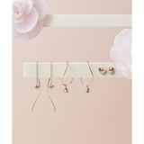 K10 PG ハートモナカモチーフピアス | Samantha Tiara | 詳細画像5 