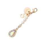 ゴールド | ドロップビジューイニシャルチャームS | SAMANTHAVEGA