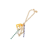 オレンジ | アクリルイニシャルチャームE | & chouette