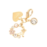 ゴールド | フラワーリングファスナーチャーム R | Samantha Thavasa Petit Choice