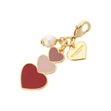レッド | ハートコレクション ファスナーチャーム | Samantha Thavasa Petit Choice