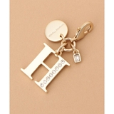 ゴールド | ビジューシンプルイニシャルファスナーチャーム(H) | Samantha Thavasa