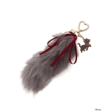 グレー | 『おしゃれキャット』コレクション 尻尾ファーチャーム | SAMANTHAVEGA