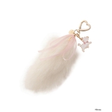 ホワイト | 『おしゃれキャット』コレクション 尻尾ファーチャーム | SAMANTHAVEGA