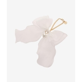 ホワイト | オーガンジーリボンチャーム | SAMANTHAVEGA