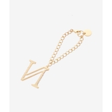 サイドビジューイニシャルバッグチャーム(N) | SAMANTHAVEGA | 詳細画像1