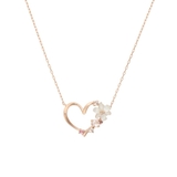 K10 PG | K10 PG ハートガーランドネックレス | Samantha Tiara