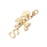 リボンイニシャルファスナーチャーム(S) | Samantha Thavasa Petit Choice | 詳細画像1 