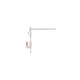 K10WG フラワーモチーフピアス≪2月 誕生石≫ | Samantha Tiara | 詳細画像2 