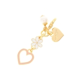 ゴールド | フラワーパール ファスナーチャーム | Samantha Thavasa Petit Choice