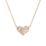 K18 YG パーフェクトハートインフィニティネックレス（小） | Samantha Tiara | 詳細画像1 