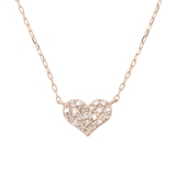 K18 PG パーフェクトハートインフィニティネックレス（小） | Samantha Tiara | 詳細画像1 