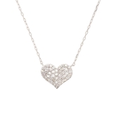 K18 WG パーフェクトハートインフィニティネックレス(中) | Samantha Tiara | 詳細画像1