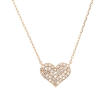 K18 YG | K18 YG パーフェクトハートインフィニティネックレス(中) | Samantha Tiara