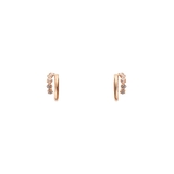 K18 SPG(PG) | K18 SPG ミニフープピアス | Samantha Tiara