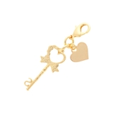 キーモチーフ イニシャルファスナーチャーム S | Samantha Thavasa Petit Choice | 詳細画像1 