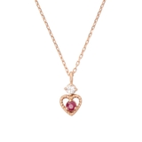K10 PG | K10 PG ハートネックレス≪7月 誕生石≫ | Samantha Tiara