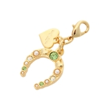 グリーン | ホースシューモチーフ ファスナーチャーム | Samantha Thavasa Petit Choice