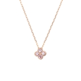 K10 PG | K10PG フラワーモチーフネックレス≪2月 誕生石≫ | Samantha Tiara