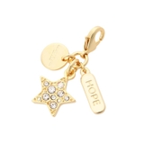 ゴールド | ストーンモチーフファスナーチャーム | Samantha Thavasa Petit Choice