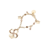 ピンクベージュ | フラワーパピヨンモチーフ バッグチャーム | Samantha Thavasa