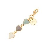 ミント | 3連ハートファスナーチャーム | Samantha Thavasa Petit Choice