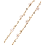 フラワーモチーフロングチェーン | Samantha Thavasa Petit Choice | 詳細画像1 