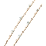 フラワーモチーフロングチェーン | Samantha Thavasa Petit Choice | 詳細画像3 