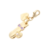 ラベンダー | ねこモチーフ ファスナーチャーム | Samantha Thavasa Petit Choice