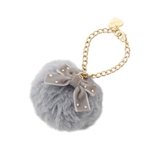 ライトブルー | リボンファーチャーム | Samantha Thavasa Petit Choice