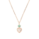 K10 PG | K10PG ハートネックレス≪5月 誕生石≫ | Samantha Tiara