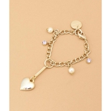 ラベンダー | ゴールドハートバッグチャーム | Samantha Thavasa