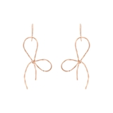 K14GF×メッキ | K14GF ツイストリボンピアス | Samantha Tiara