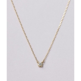 K10 YG | K10 YG １石ダイヤモンド ネックレス | Samantha Tiara